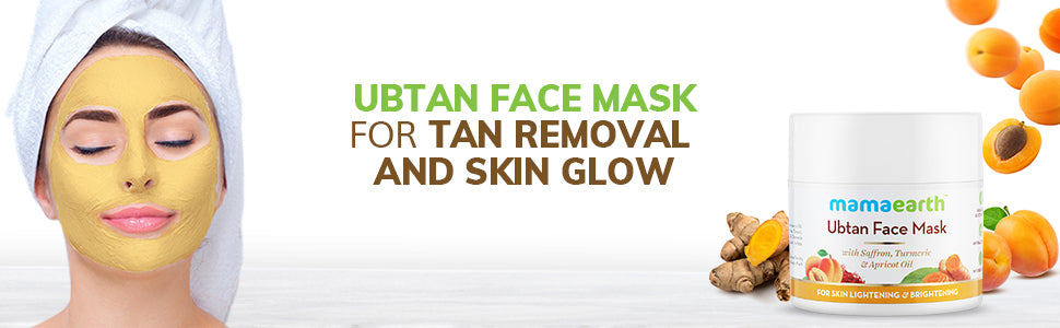 Mamaearth Ubtan Face Mask for Light & Brightening, 100ml - 1