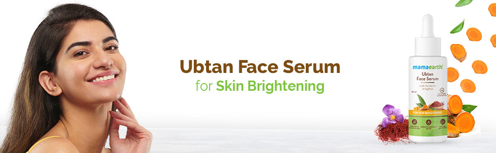 Mamaearth Ubtan Face Serum with Turmeric - 30 ml - 1