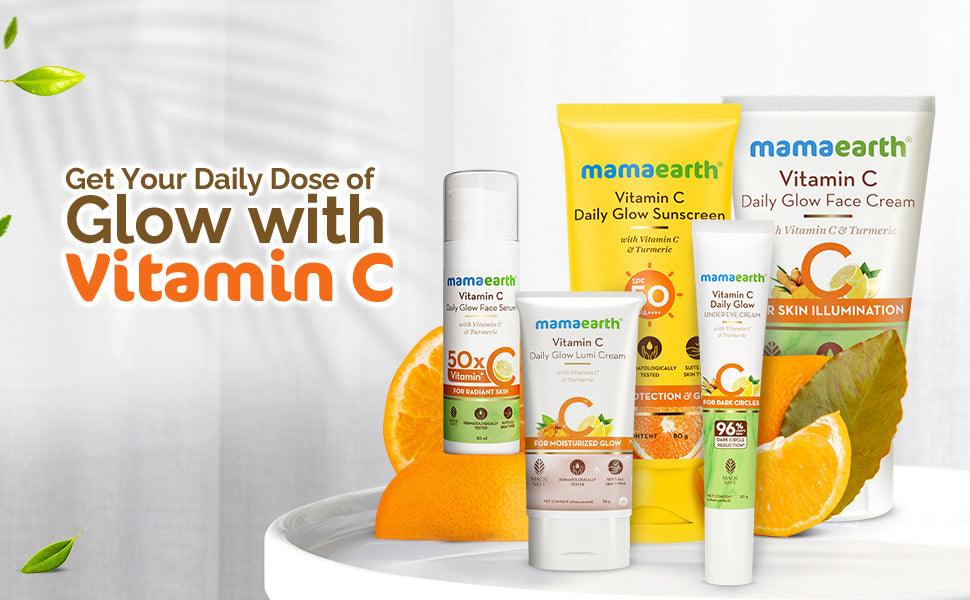 Mamaearth Vitamin C Daily Glow Sunscreen with SPF 50 PA++++ - 80g - 4