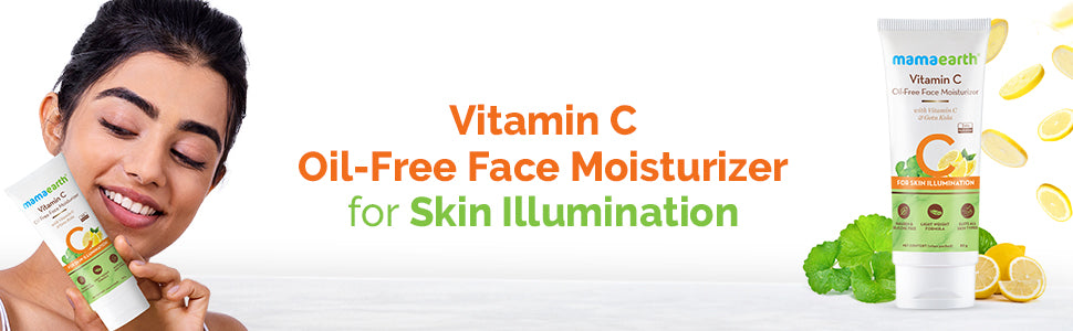 Mamaearth Vitamin C Oil-Free Face Moisturizer with Gotu Kola - 80g - 1