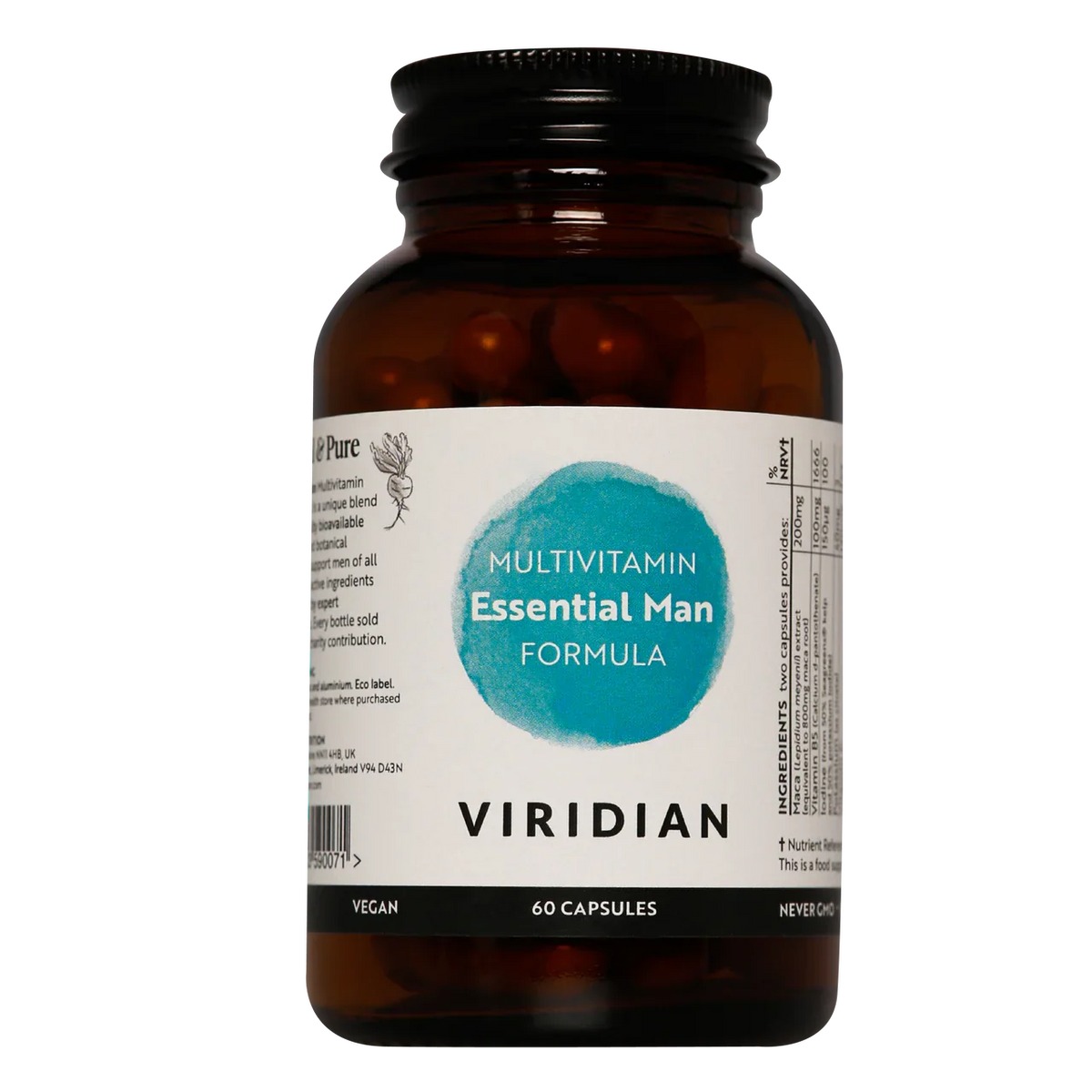 Viridian Essential Male Multi 90 Veg Caps