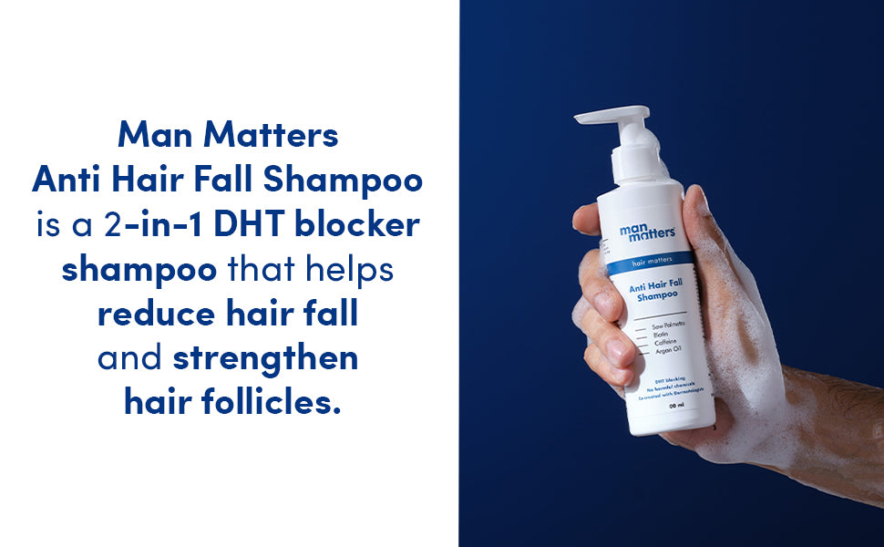 Man Matters Hair Serum for Men with Jojoba & Argan Oil - 90ml - 2