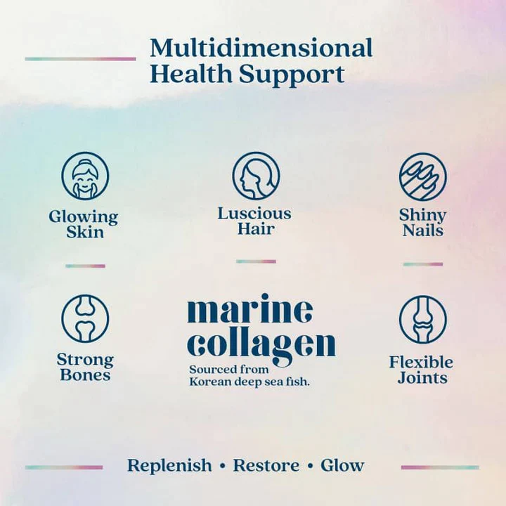 Wellbeing Nutrition Korean Marine and Glow Collagen (Buy 1 Get 1)