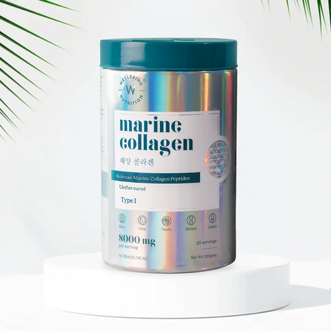 Wellbeing Nutrition Korean Marine and Glow Collagen (Buy 1 Get 1)