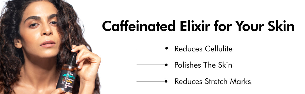 mCaffeine Coffee Body Polishing Oil with Vitamin E - 100 ml - 2