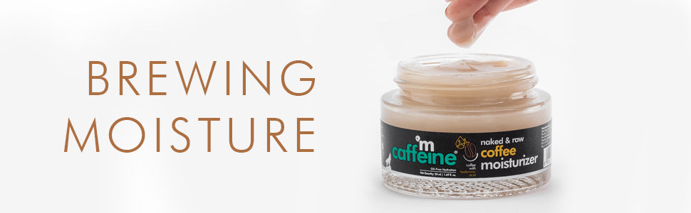 mCaffeine Naked & Raw Coffee Face Moisturizer - Hydrating Cream, 50ml - 4