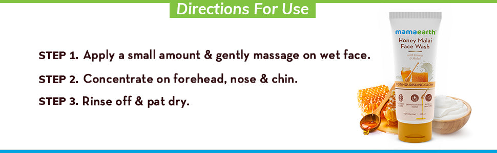 Mamaearth Honey Malai Face Wash - Honey & Malai Enriched Cleanser, 100 ml - 2