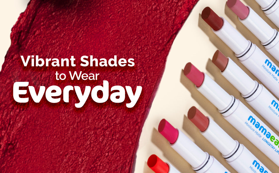 Mamaearth Moisture Matte Lipstick - Shade 04 Cinnamon Nude, with Avocado Oil & Vitamin E, 2g - 4