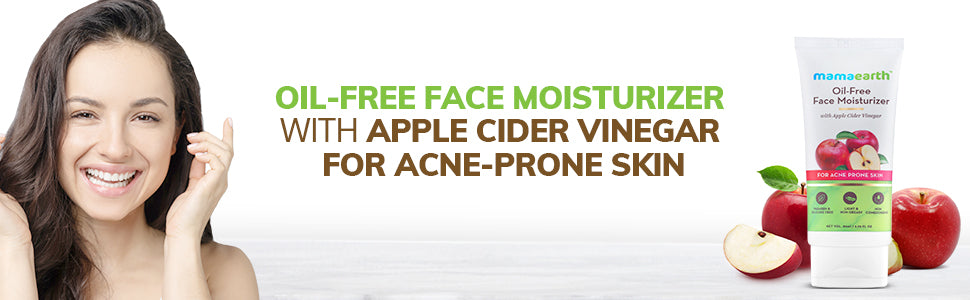 Mamaearth Oil-Free Face Moisturiser with Apple Cider Vinegar & Betaine - 80ml - 1