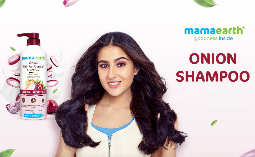 Mamaearth Onion Shampoo 600 ml - 1