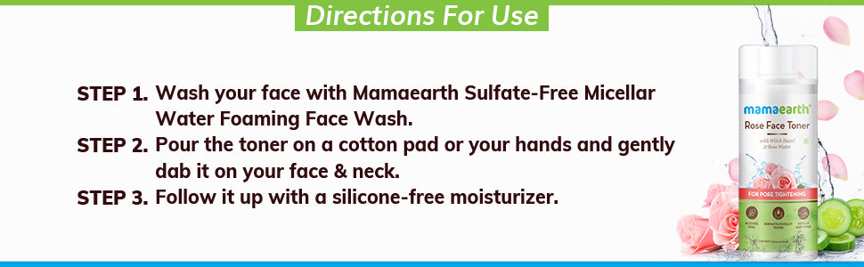 Mamaearth Rose Face Toner - 200ml - 2