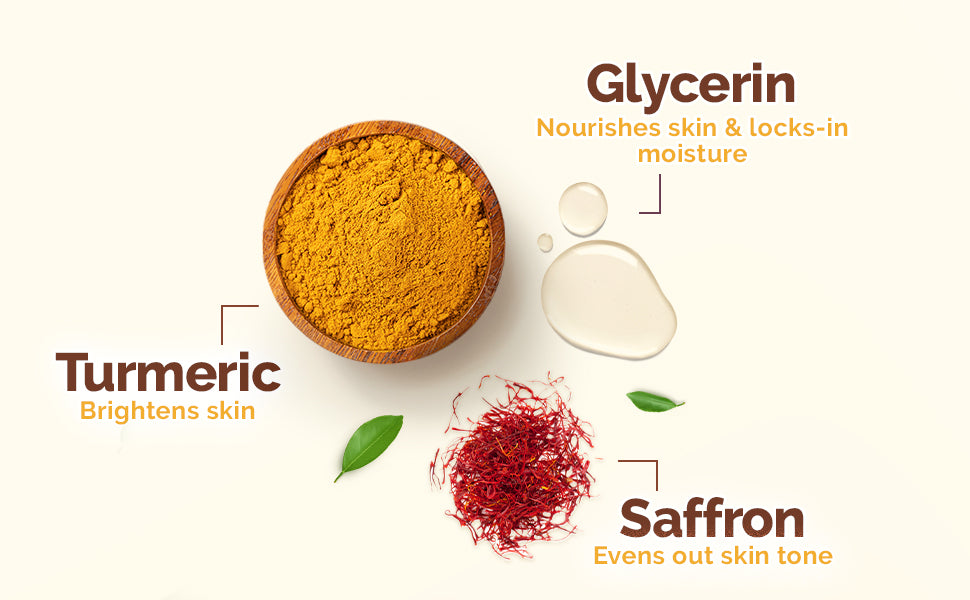 Mamaearth Ubtan 6 Step Facial Kit - Turmeric & Saffron, 60g - 2