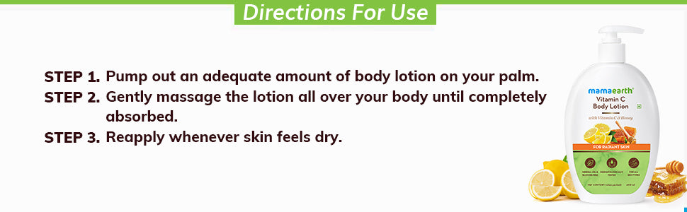 Mamaearth Vitamin C Body Lotion - 400 ml - 2