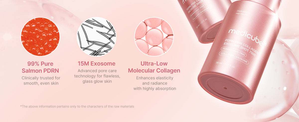 Medicube PDRN Pink Collagen Exosome Shot Serum - Skin Booster, 30ml - 2