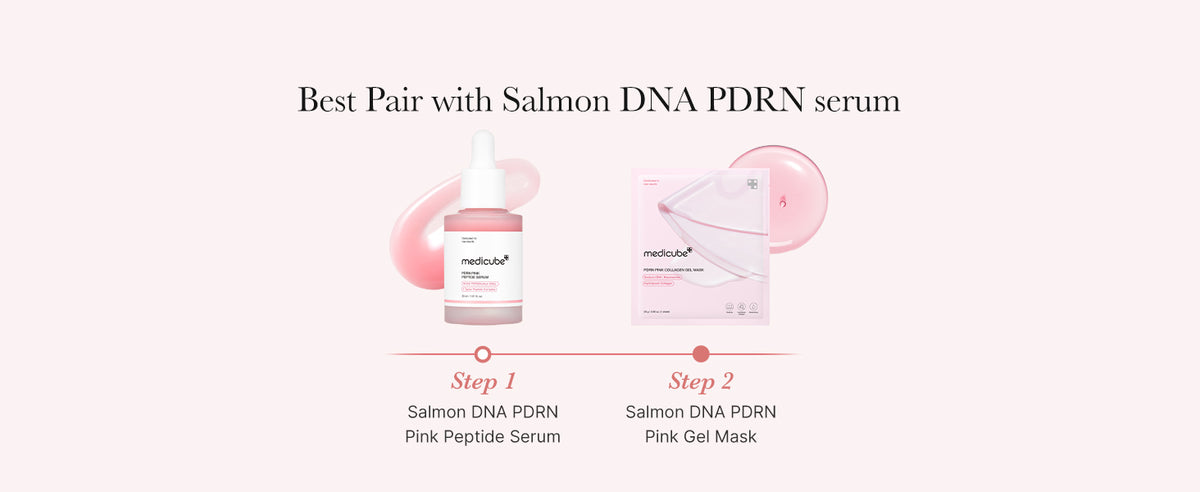 Medicube Salmon DNA PDRN Pink Collagen Gel Mask - Overnight Face Mask, 28g, 4 Pack - 8