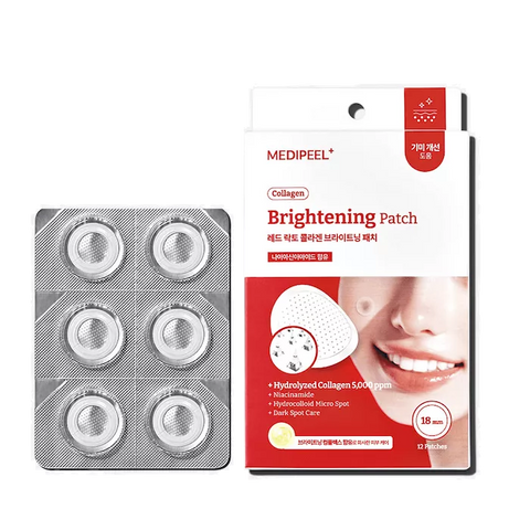 MEDI-PEEL Red Lacto Collagen Brightening Patch 12 PCS