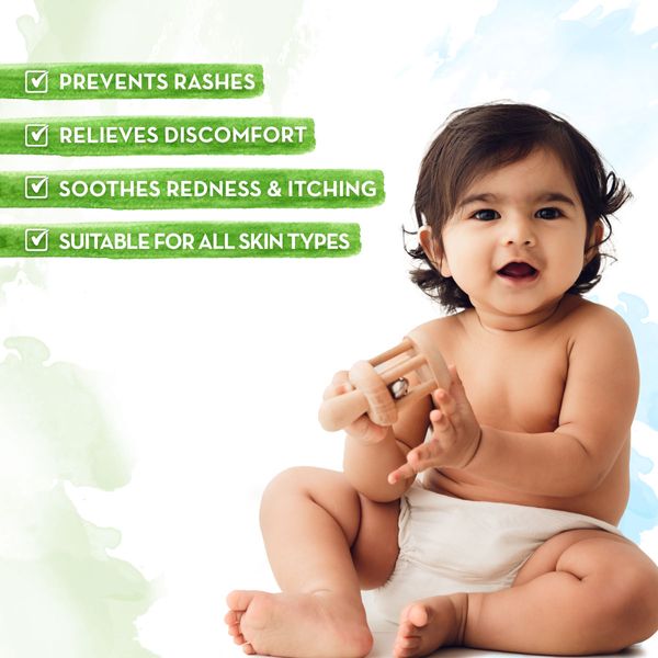 Mamaearth Milky Soft Diaper Rash Cream with Special Formula - 50g - Image 2