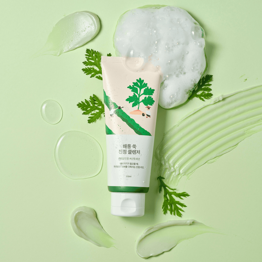 Round Lab Mugwort Calming Face Cleanser, 150ml - Image 3