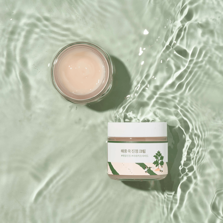 Round Lab Mugwort Calming Cream Face Moisturiser - 80ml - Image 3