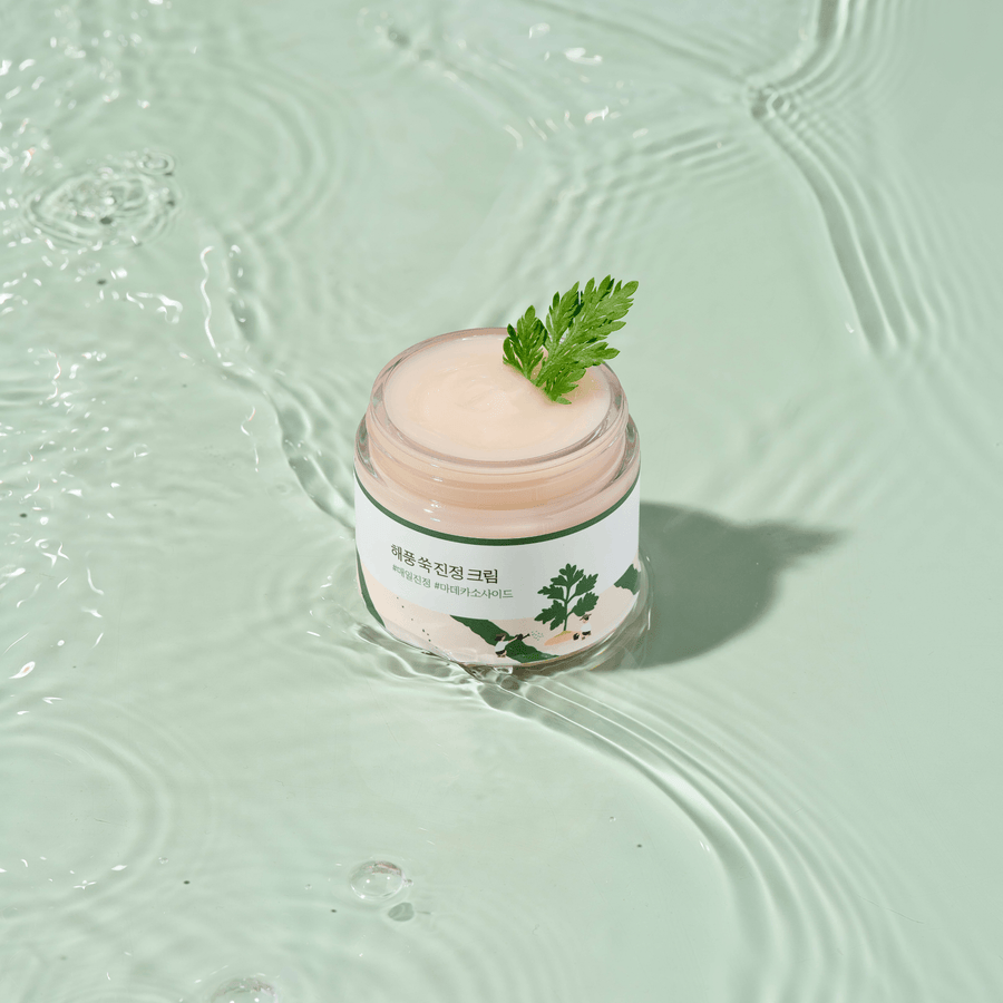 Round Lab Mugwort Calming Cream Face Moisturiser - 80ml - Image 4