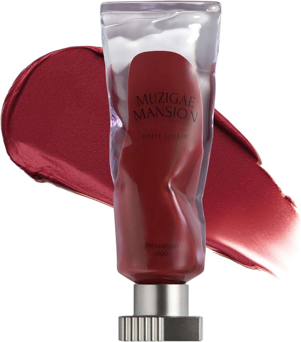 MUZIGAE Objet Lip Stain - Velvet Matte, Long-Lasting, 6ml
