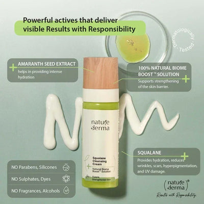 Nature Derma Squalane Cleansing Cream - 50ml - Image 4
