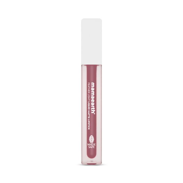 Mamaearth Liquid Matte Lipstick Nude Rose - 3.5 ml - Image 6