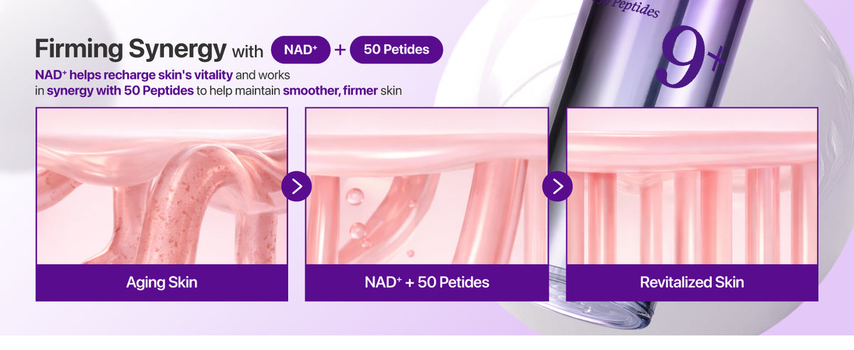 Numbuzin No.9 NAD+ Firming Essence - 50 Peptides - 50ml - 3