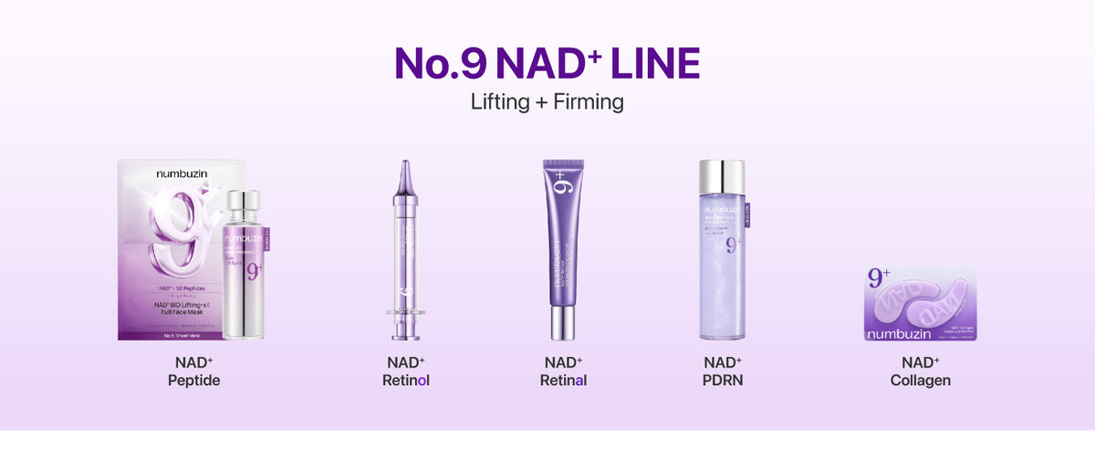 Numbuzin No.9 NAD+ Firming Essence - 50 Peptides - 50ml - 9