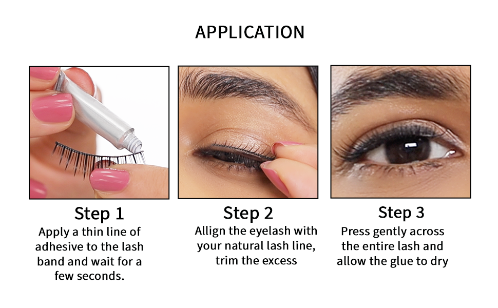 Nykaa Lash Talk False Eyelash - Major Length Style - 2
