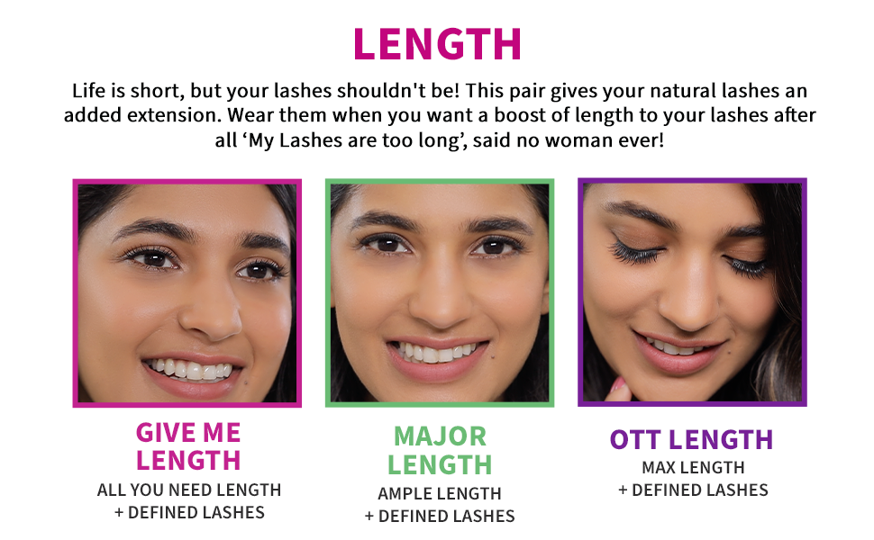 Nykaa Lash Talk False Eyelash - Major Length Style - 4
