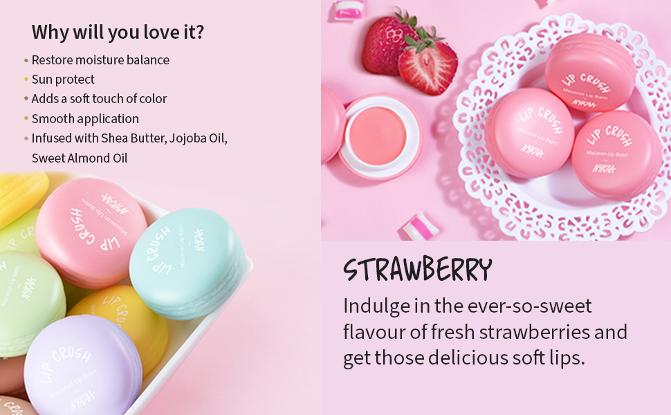 Nykaa Lemon Macaron Lip Balm - Nourishing Formula, 4g - 2