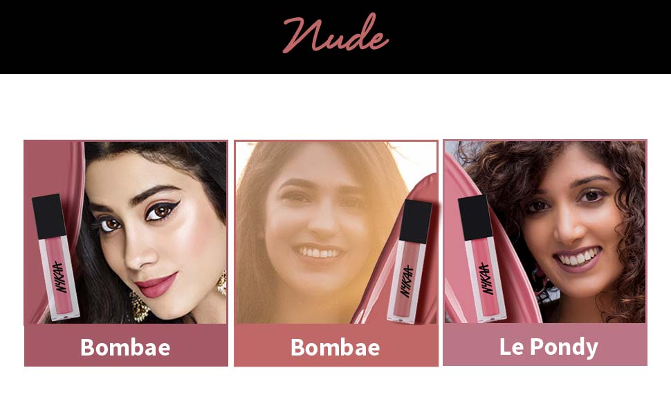 Nykaa Matte To Last! Liquid Lipstick - Guwa Hottie 03, 5ml - 3