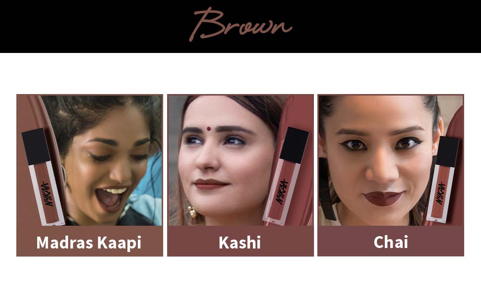 Nykaa Matte To Last Liquid Lipstick Khoob Surat 09 - 5ml - 4