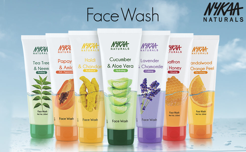 Nykaa Naturals Cucumber & Aloevera Face Wash - 100ml - 1