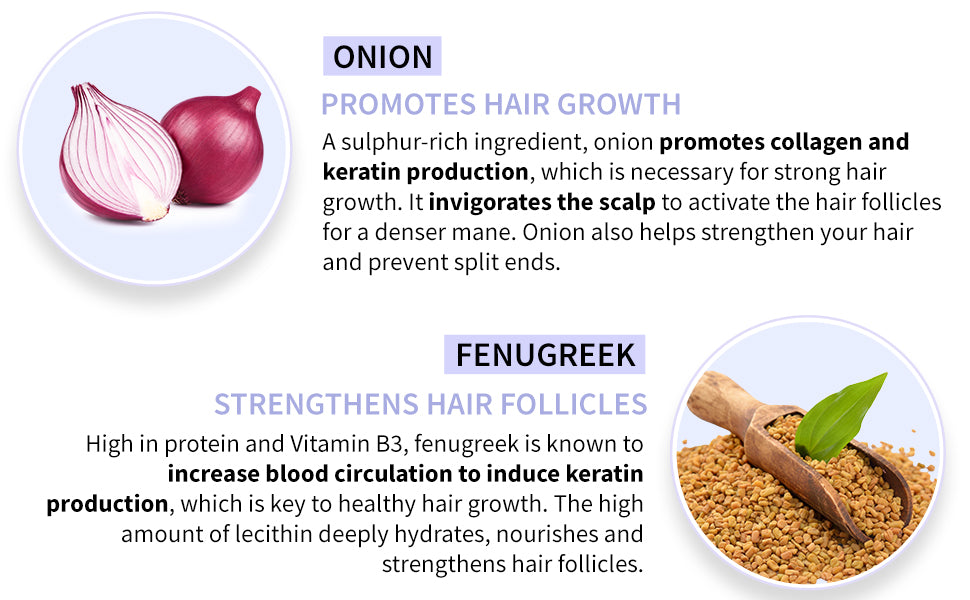 Nykaa Naturals Onion & Fenugreek Hair Growth Shampoo - 200ml - 3