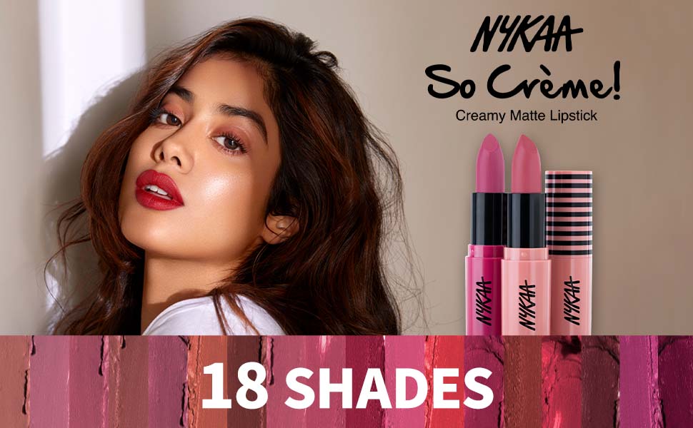 Nykaa So Creme! Creamy Matte Lipstick 'Let it Snooze' - 1