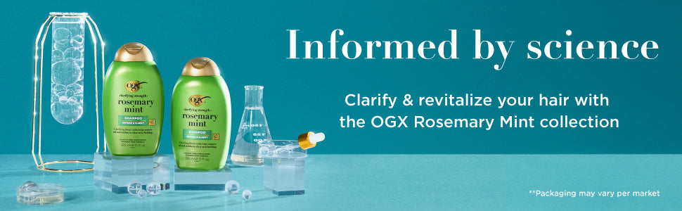 OGX Refreshing Scalp Shampoo with Rosemary Mint - 385ml - 3