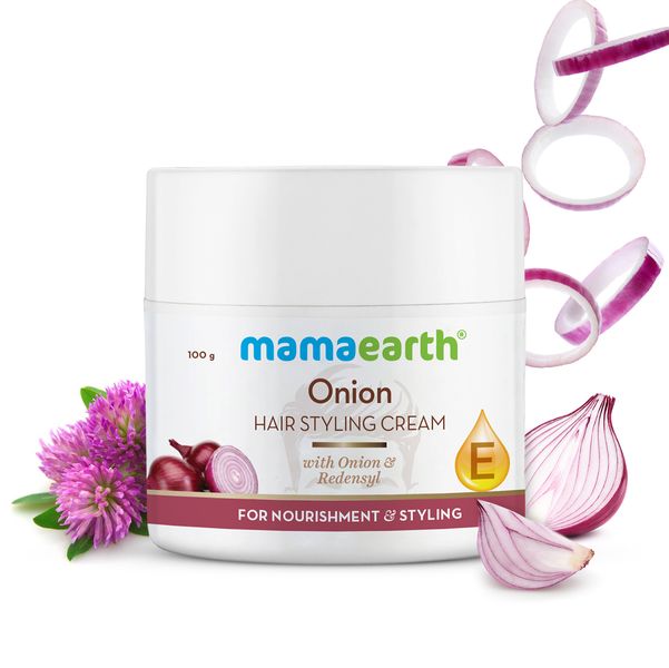 Mamaearth Onion Hair Styling Cream - 100g