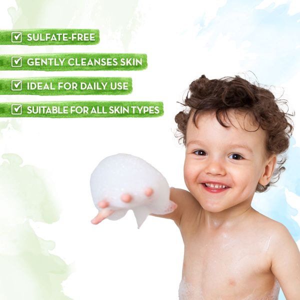 Mamaearth Original Orange Body Wash for Kids, 300ml - Image 2
