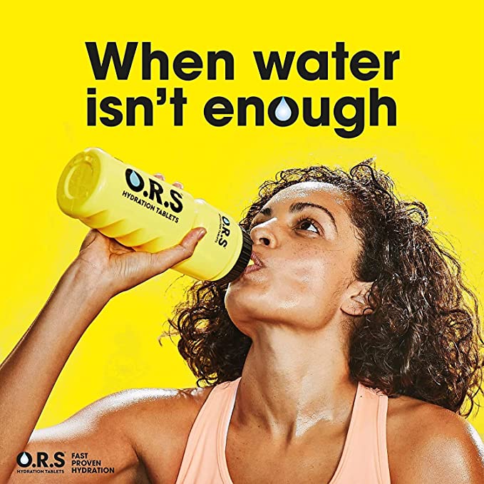 Ors Hydration Tablets With Electrolytes - Black Currant Flavour 24'S- Buy 2 Get 1 Free