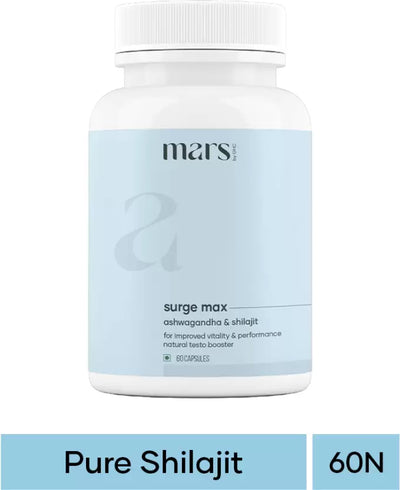 GHC Mars Surge Max Ashwagandha and Shilajit Capsules, Pack of 2 - 60 Caps Each - Image 8