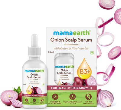 Mamaearth Onion Scalp Serum for Hair Growth - 50ml - Image 2