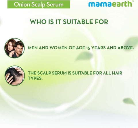 Mamaearth Onion Scalp Serum for Healthy Hair Growth – 50 ml