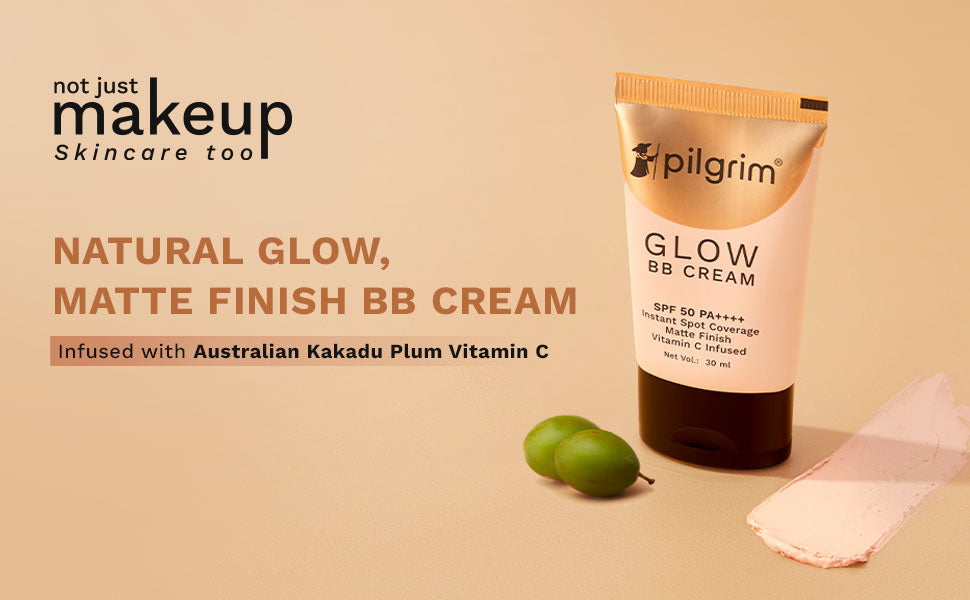 Pilgrim 3-In-1 BB Cream SPF 50 PA++++ with Niacinamide, Hyaluronic Acid & Vitamin C - 30g - 2