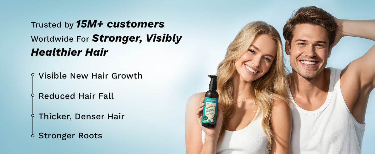 Pilgrim Hair Growth Serum - Redensyl Anagain Baicapil - 100ml - 2