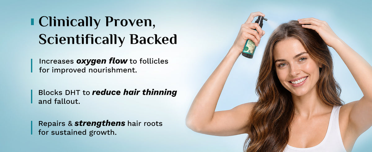 Pilgrim Hair Growth Serum - Redensyl Anagain Baicapil - 100ml - 4