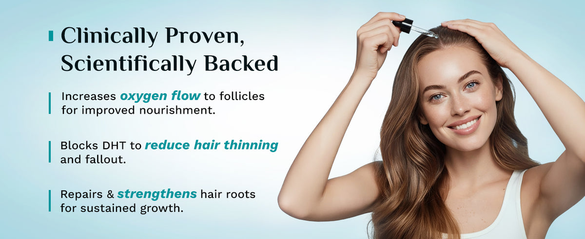 Pilgrim Hair Growth Serum with Redensyl, Anagain, Capilia StemCell - 50ml - 4