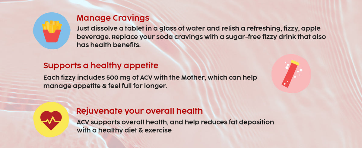 Plix Apple Cider Vinegar Effervescent Tablets - Apple Burst Red, 15 Tablets - 5