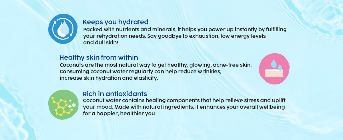Plix Tender Coconut Water Powder - Functional Hydration Drink, 10g - 3
